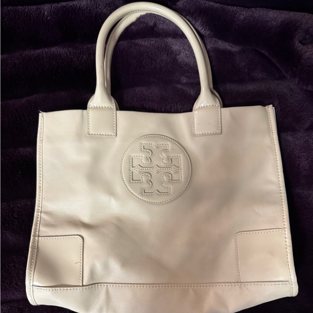 New Tory Burch ELLA PATENT TOTE BAG